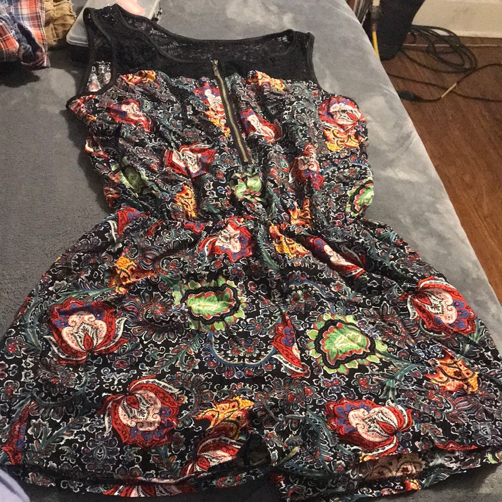 Romper size S/M is what it says on the tag